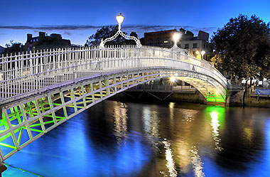 Dublino di notte