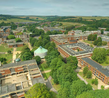 il campus dell'Università del Sussex a Brighton- Bede's Summer School