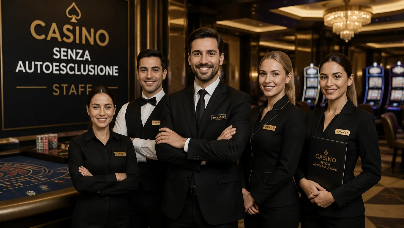 casino senza autoesclusione staff