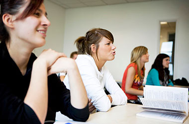 Classe di preparazione all'esame DELF della scuola Azurlingua