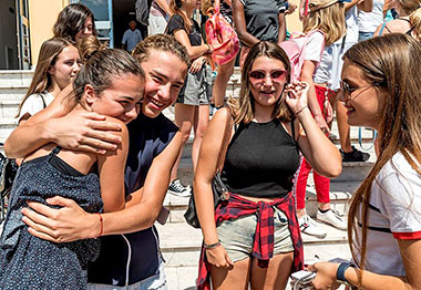 Studenti della scuola di francese Azurlingua a Nizza