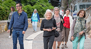 cstudenti corso di francese over 50 ad Antibes