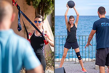 Antibes, corso di francese + sport e fitness