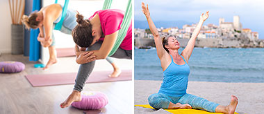 Antibes, corso di francese + yoga e meditazione