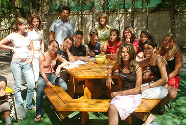 Studenti del Centro Internazionale di Antibes