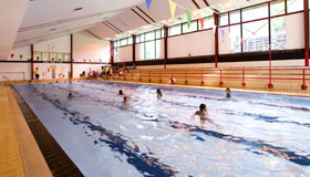 Lancing college Inghilterra, a piscina