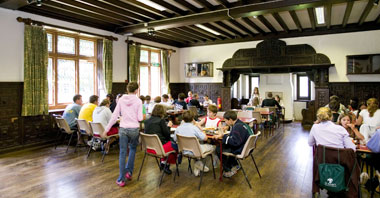 sala da pranzo a Dicker college