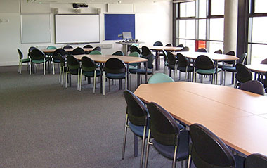 una sala del campus di Brighton