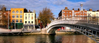 liffey bridge a Dublino