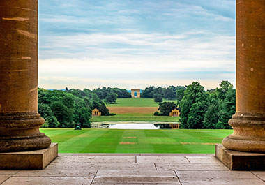 Lo stupendo parco del college di Stowe