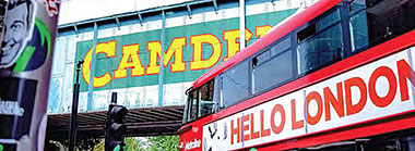 quartiere di Camden Town a Londra